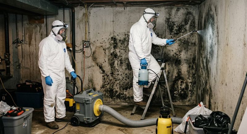 Black Mold Removal in Frisco, TX